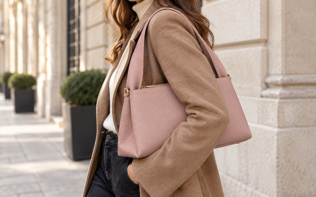 Misariva Verona worn on the shoulder and crossbody