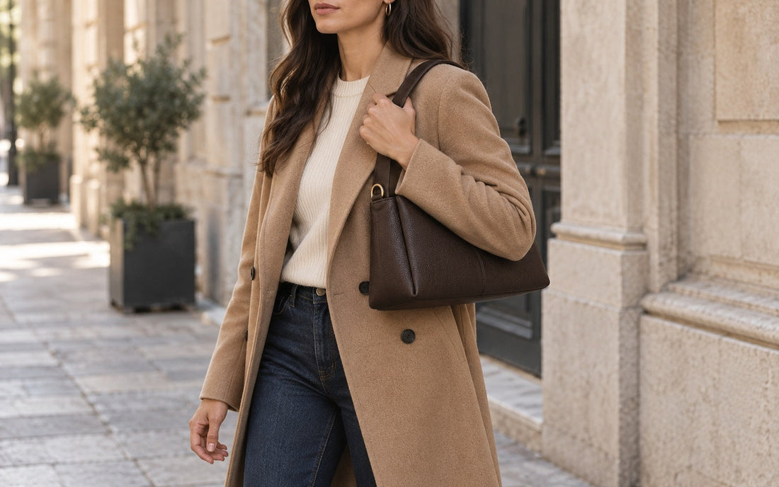 Misariva Verona worn on the shoulder and crossbody