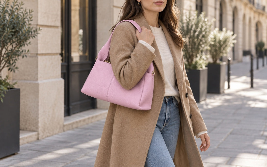 Misariva Verona worn on the shoulder and crossbody